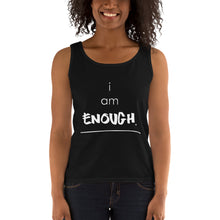 Load image into Gallery viewer, I AM ENOUGH LADIES TANK
